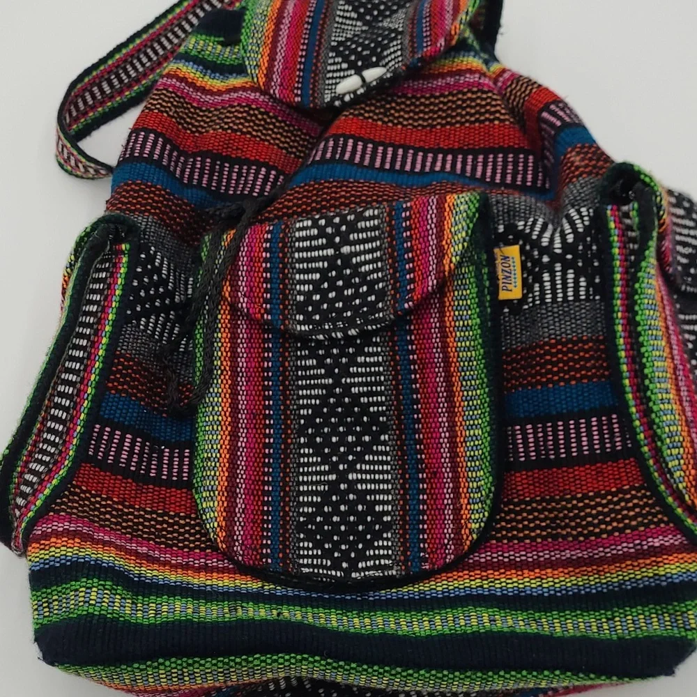 Pinzon Aztec‎ Print Backpack - Picture 2 of 5